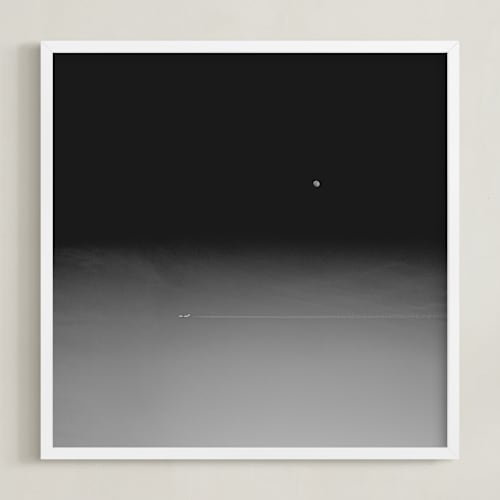 This is a gradient grey art by Andrew McClintock called skyscraping