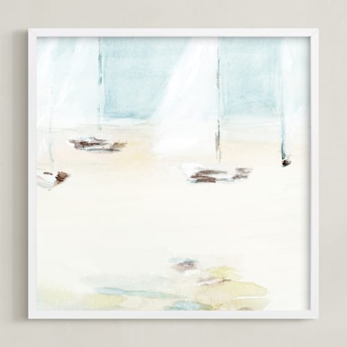 This is a salt water blue art by Mande Calhoun called ahoy