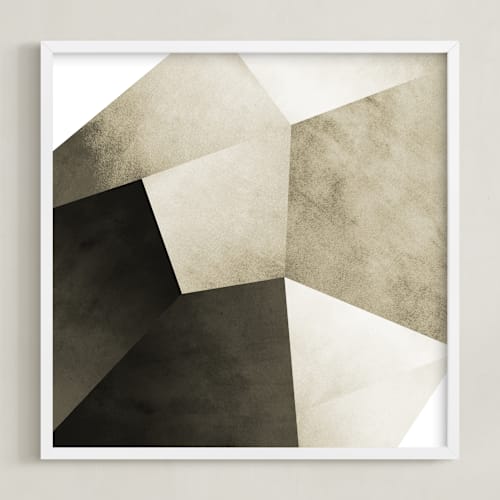 This is a lemurian latte art by Hannah Lipking called lemurian facets three