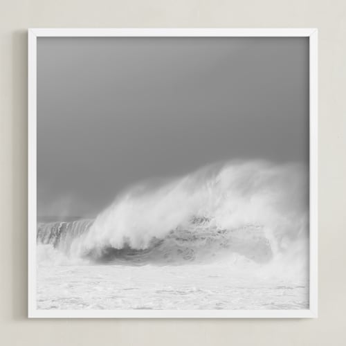 This is a black and white art by Shannon Howard called alive