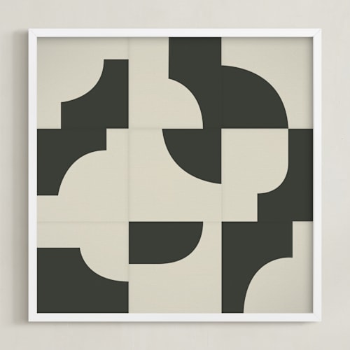 This is a vintage art by Jennifer Morehead called off the grid 03