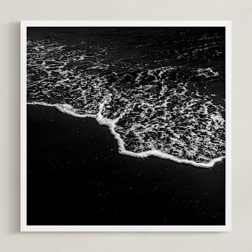 This is a obsidian art by Kamala Nahas called obsidian tide 2