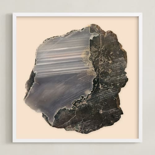 This is a gravell art by Baumbirdy called rock study 1