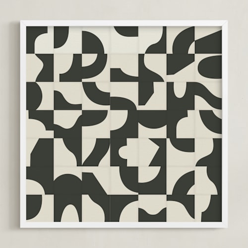 This is a vintage art by Jennifer Morehead called off the grid 04