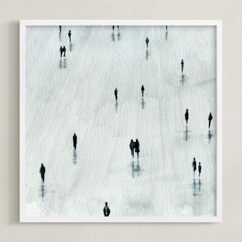 This is a grey art with standard by Lulaloo called sombras