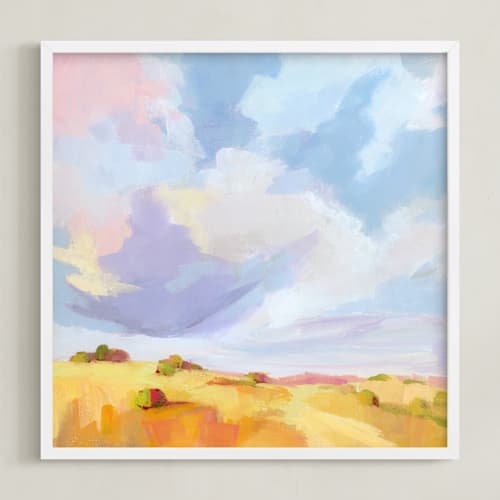 This is a straw art with standard by sue prue called leaving new mexico