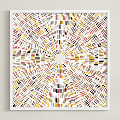This is a so hip it hurts art by Leanne Friedberg called starburst