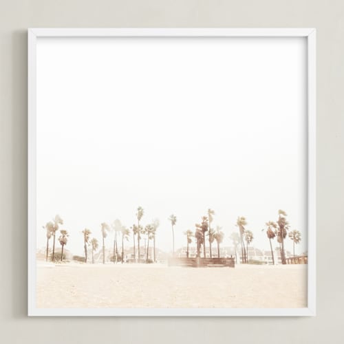 This is a warm storm art by Kamala Nahas called stormy palms