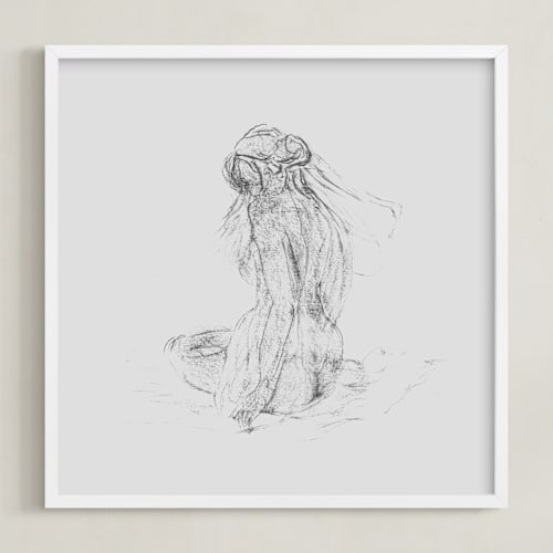This is a storm art by Ramnik Velji called vaporeux deux