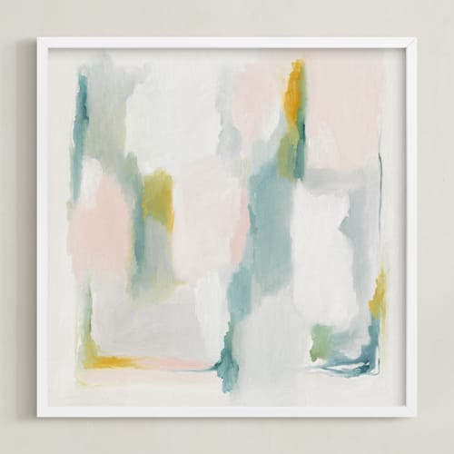 This is a white art by Nicoletta Savod called delicacy