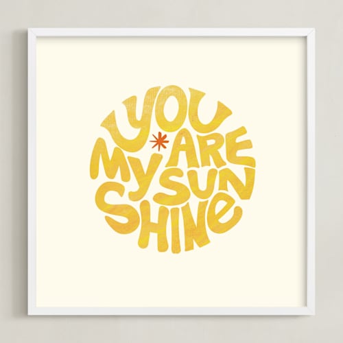 This is a sunflower kids wall art with standard by Carrie ONeal called forever sunshine