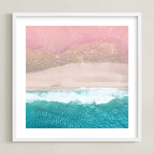 This is a color art by Jessica C Nugent called secret beach