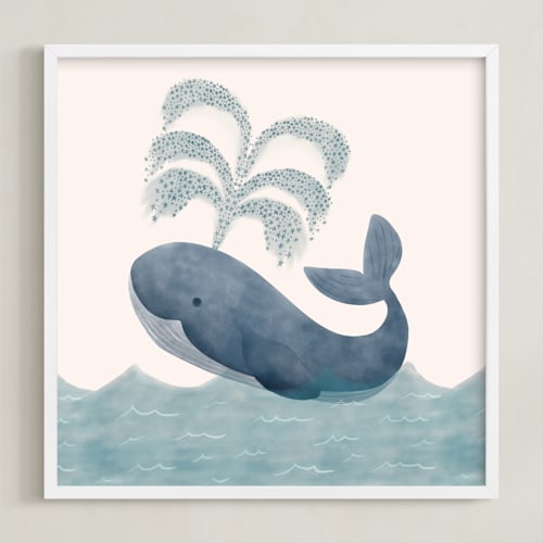 This is a sea art by Elly called whale