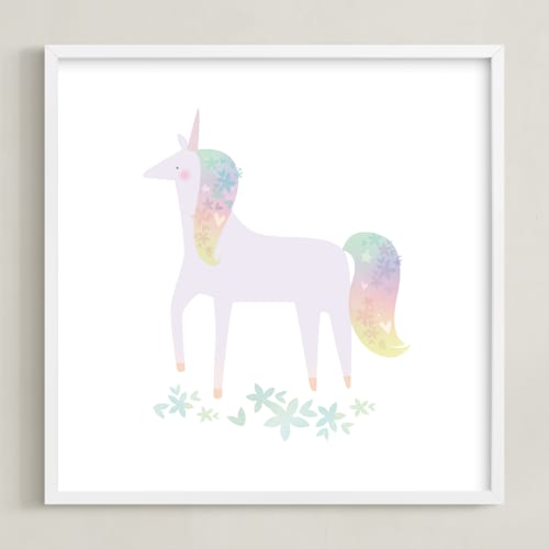 This is a marshmallow art with standard by Lori Wemple called unicorn magic