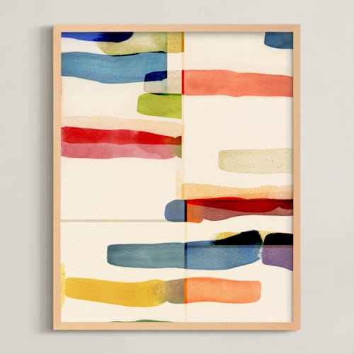 This is a vivid art by Sumak Studio called color cut 1