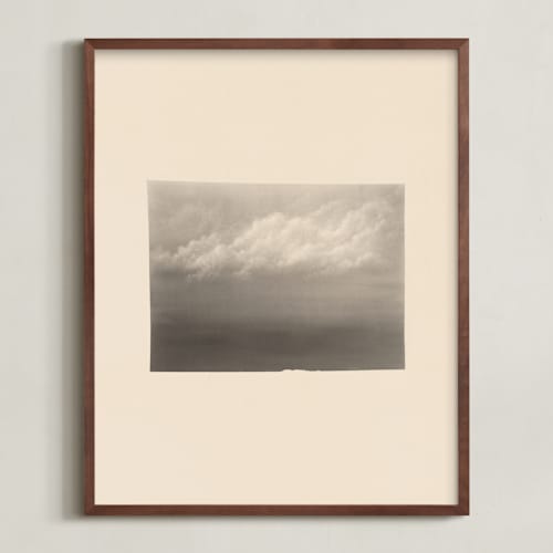This is a vintage grey art by jinseikou called pilvi i