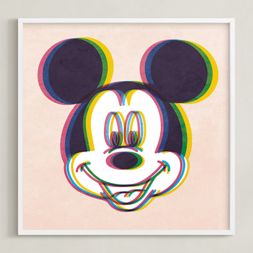This is a blush disney art by Igor called glitch