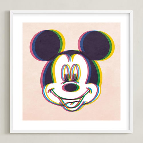 This is a blush disney art by Igor called glitch