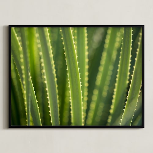 This is a aloe green art by Owl and Toad called that glow