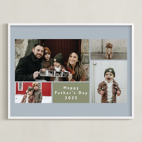This is a vintage photo art by elithing called modern collage four photo: framed photo