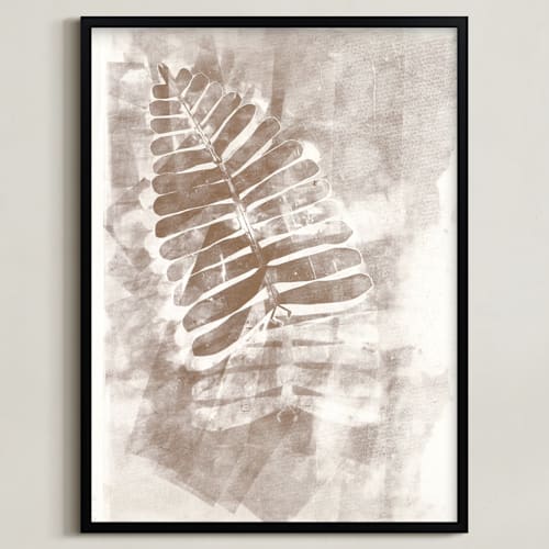 This is a bronze art by Angela Simeone called contemporary botanical series 2