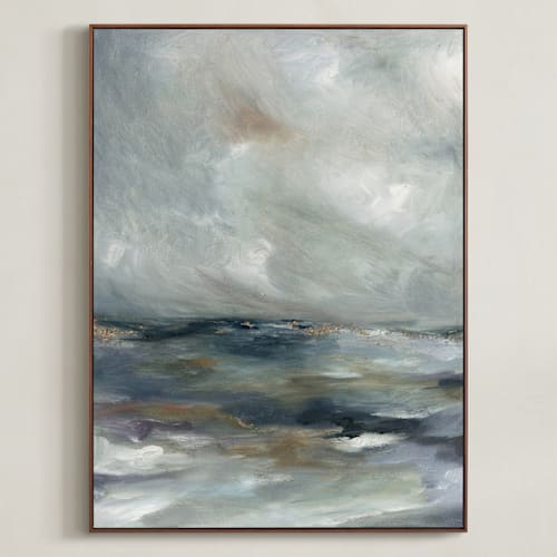 This is a cloud blue art by Nicoletta Savod called le éclat 1