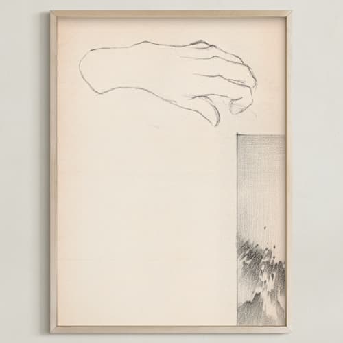This is a vintage beige art by jinseikou called elossa i
