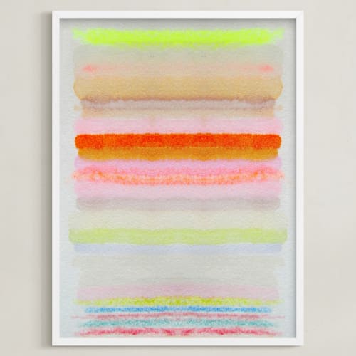 This is a vibrant pastel art by HAPI ART called inner light