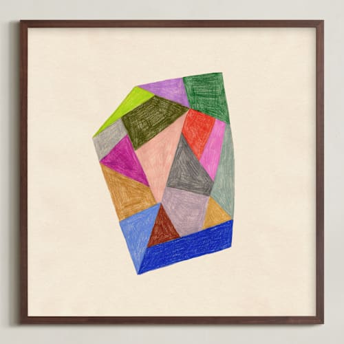 This is a rainbow art by Kelly Watkins called prism 2