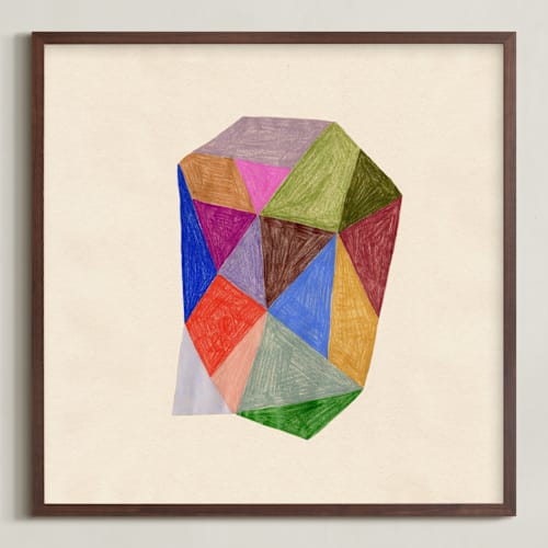 This is a rainbow art by Kelly Watkins called prism 1