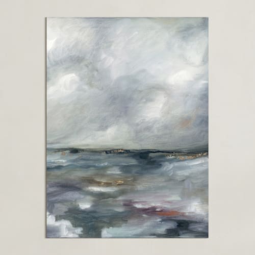 This is a cloud blue art by Nicoletta Savod called le éclat 2