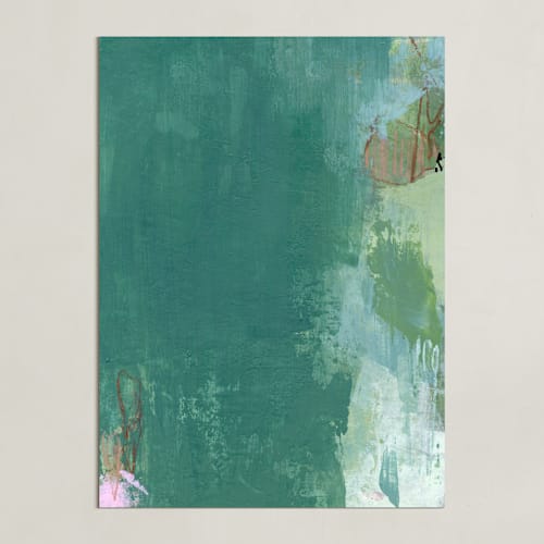 This is a avacado art by Rita Kwong called summer walk with mint chip ice-cream 3