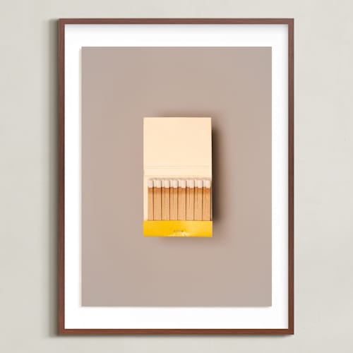 This is a color match yellow art by Andrew McClintock called unstruck yellow