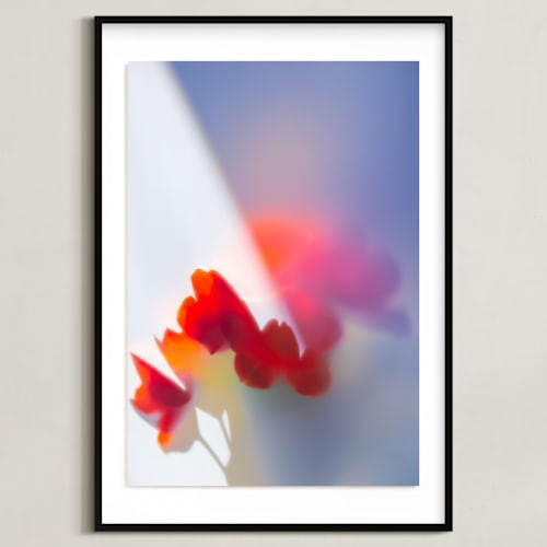 This is a true red art by Aralyn Griesbach called flora prism