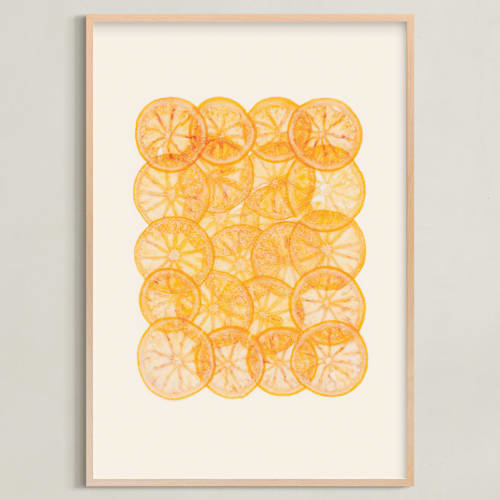 This is a tangerine art with standard by Kamala Nahas called fresca 2