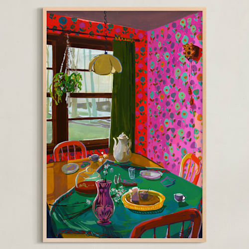 This is a sienna art by Jess Franks called after tea
