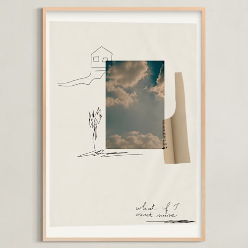 This is a sand art with standard by Maja Cunningham called sky is the limit 2