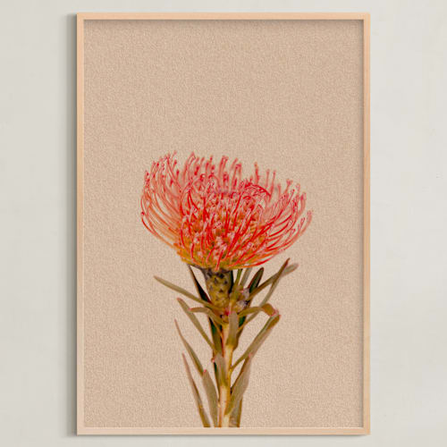 This is a clay art with standard by Paola Benenati called protea collection 1