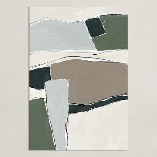 This is a soil art with standard by Iveta Angelova called summer valley 3