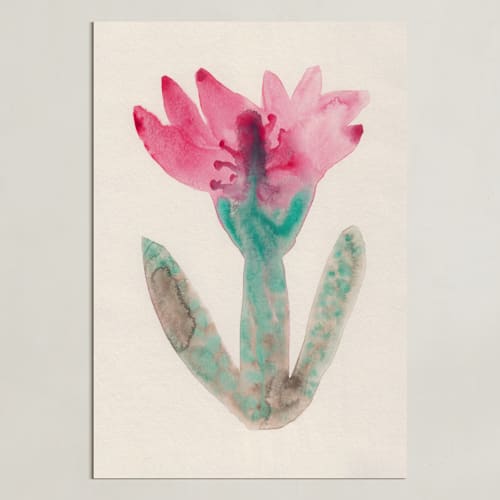 This is a blossom pink art with standard by Alisa Galitsyna called the morning garden 3