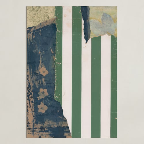 This is a fern green art by Erin McCluskey Wheeler called the garden room