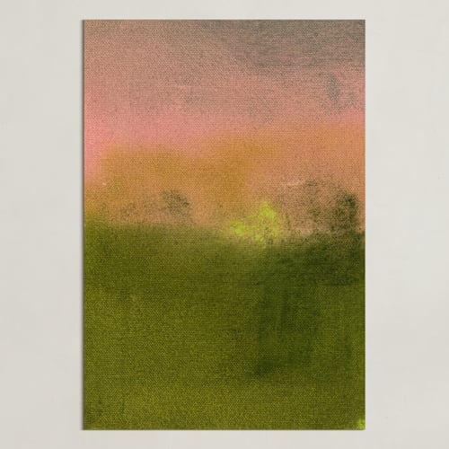 This is a rose pink art with standard by Christina Flowers called sussex sunrise 2