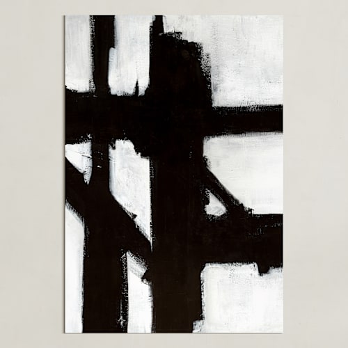 This is a black and white art with standard by Ilana Greenberg called boxes in boxes 1