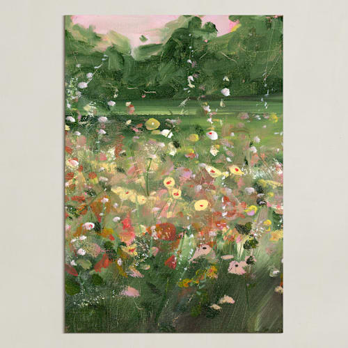 This is a olive art with standard by Lindsay Megahed called olive grove 1