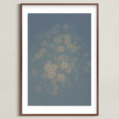 This is a cloud art by Baumbirdy called dusted daisies