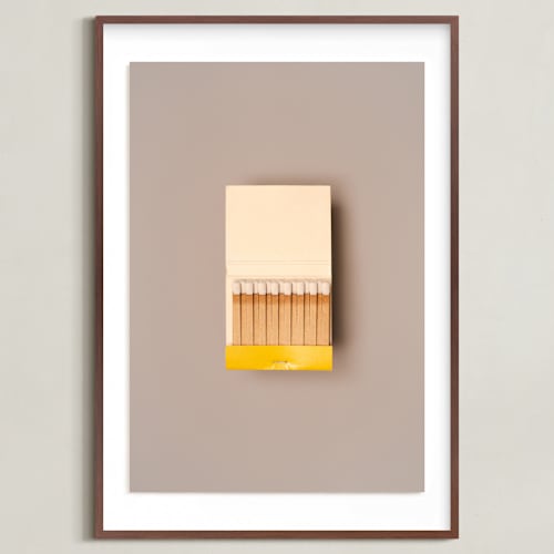 This is a color match yellow art by Andrew McClintock called unstruck yellow