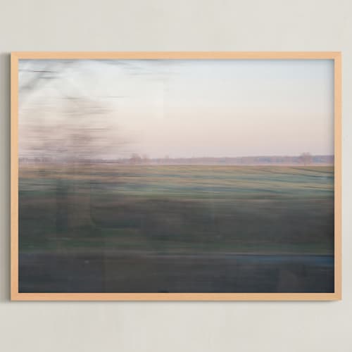 This is a dawn art by lulu and isabelle called dawn on the go