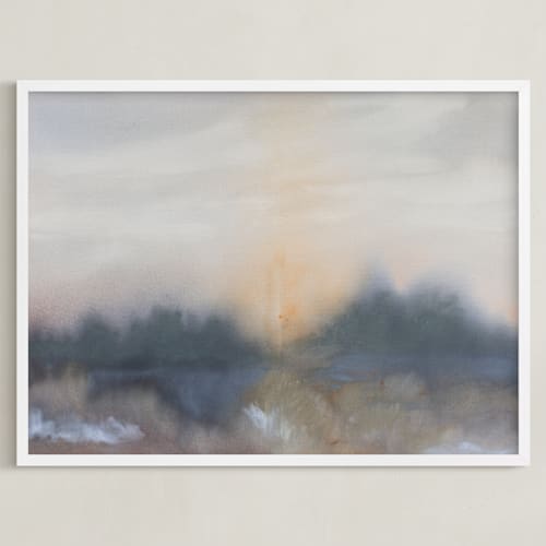 This is a mist grey art by Christa Kimble called coming into focus