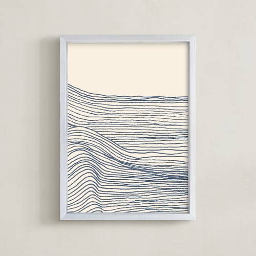 This is a deep ocean art by Jayne Alfieri called rolling waves ii