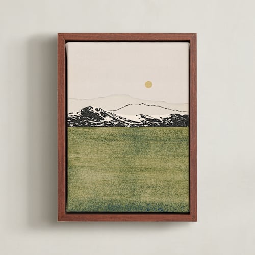 This is a golden sage art by Alisa Galitsyna called quiet horizon